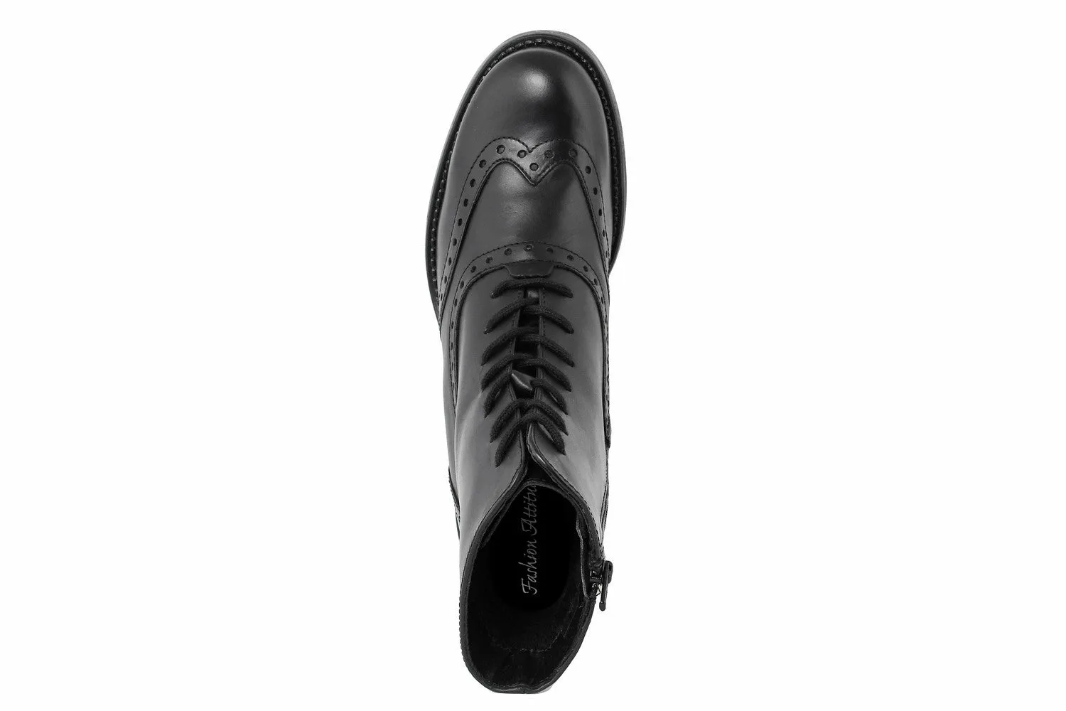 Anfibio Donna in Pelle Nero