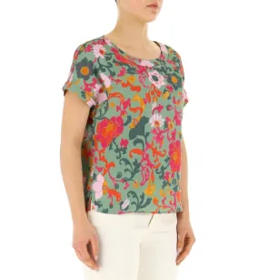 Blusa maniche corte