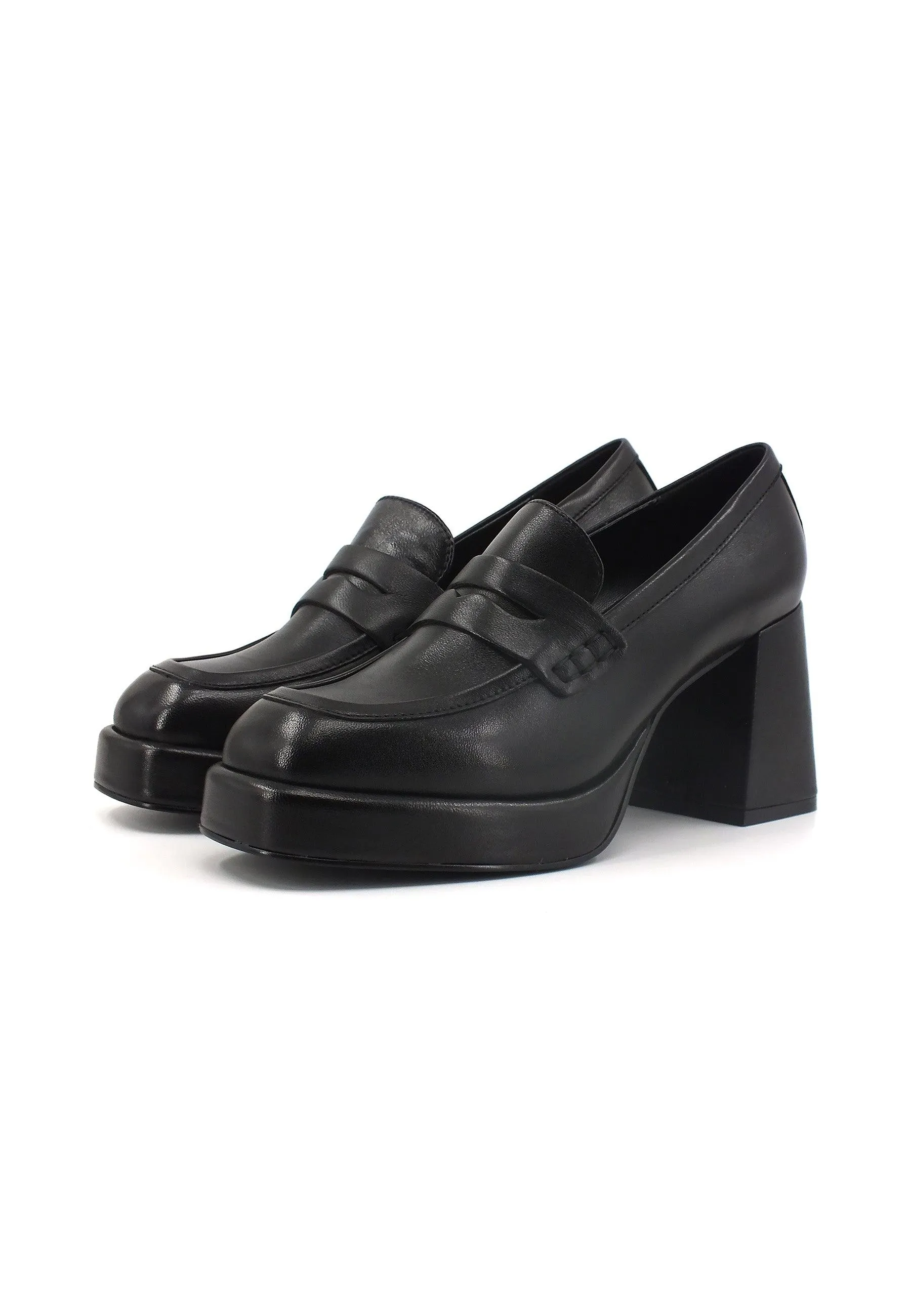 CAFENOIR Mocassino Tacco Donna Nero LD1040