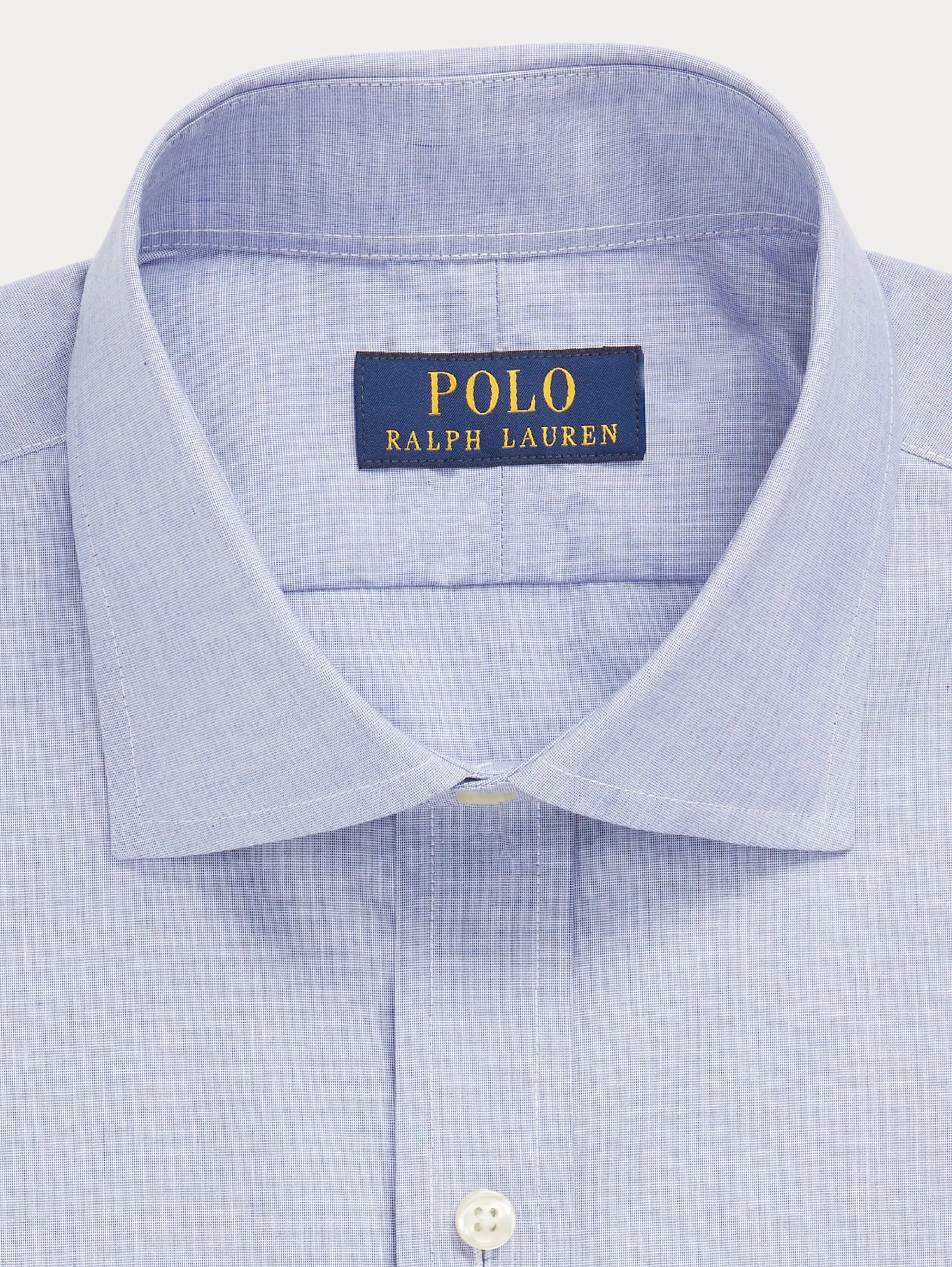 Camicia Elegante con Collo Regent Celeste