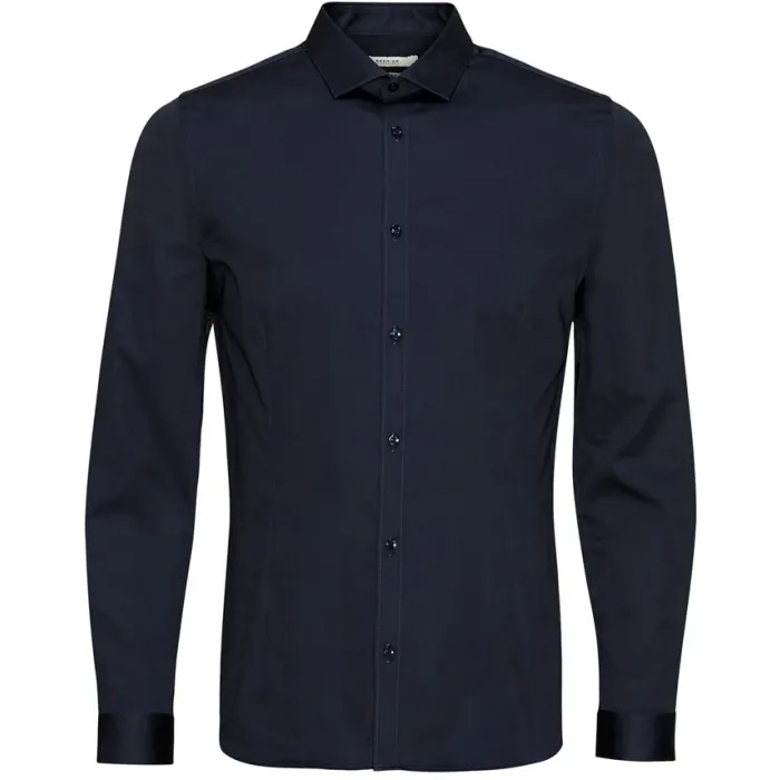 Camicia super slim fit Jack & Jones navy