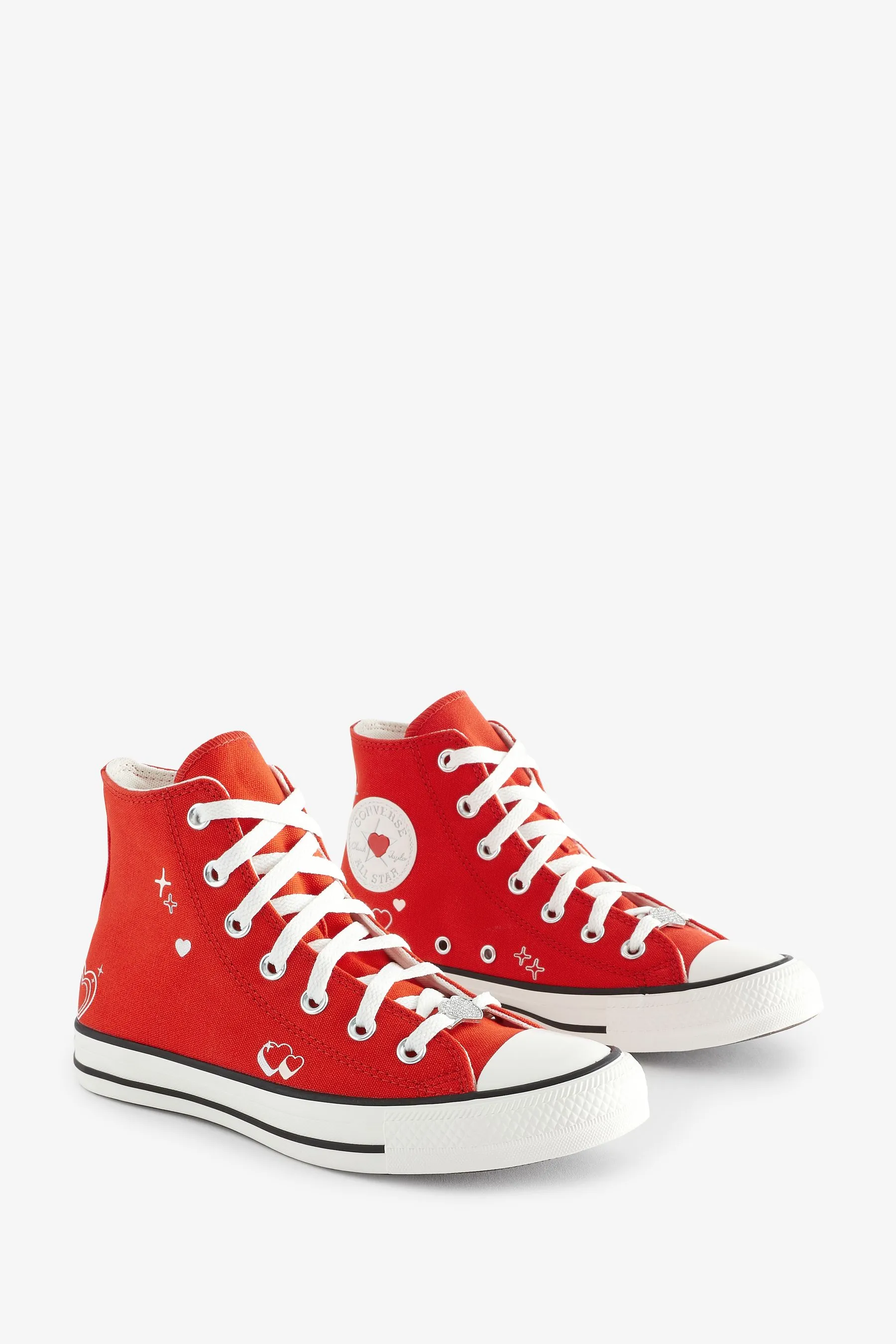 Converse - Chuck Taylor - Scarpe da ginnastica con cuore