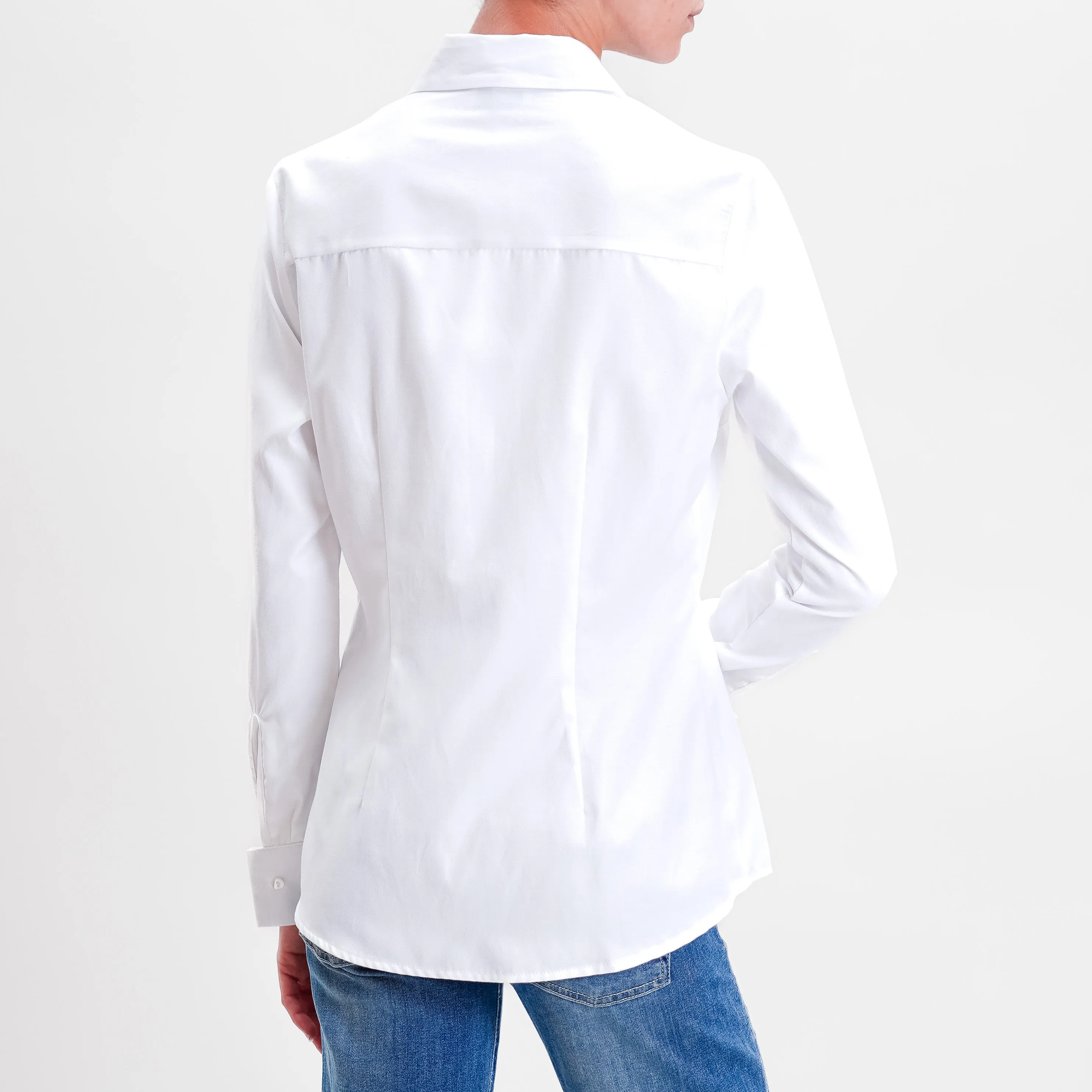 Dixie-Camicia slim fit - bianco