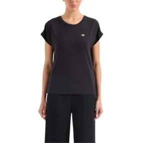 EA7 Emporio Armani T-shirt Girocollo Precious In Cotone E Modal