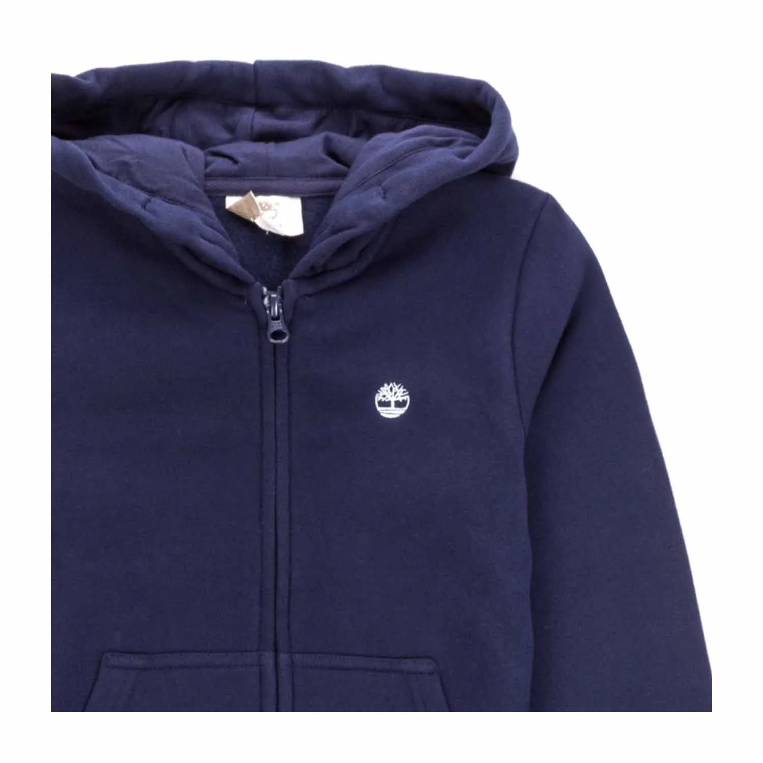 Felpa Blu Zip Teen Bambino