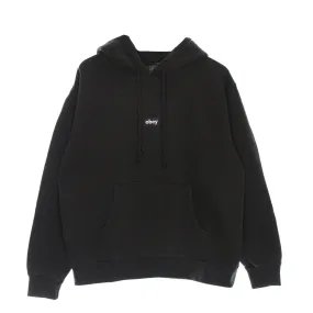 Felpa Cappuccio Uomo Black Bar Heavyweight Pigment Dyed Hoodie Pigment Faded Black