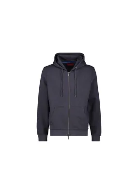 Felpa con cappuccio e zip