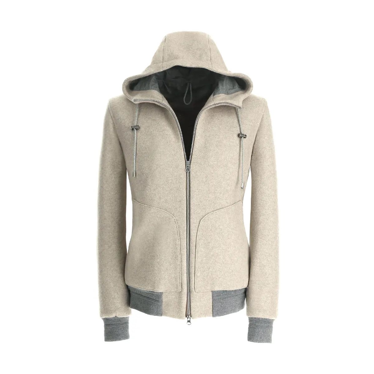 Felpa LBM con zip e cappuccio