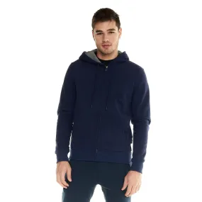 Felpa Leone uomo con cappuccioe full zip Lifestyle
