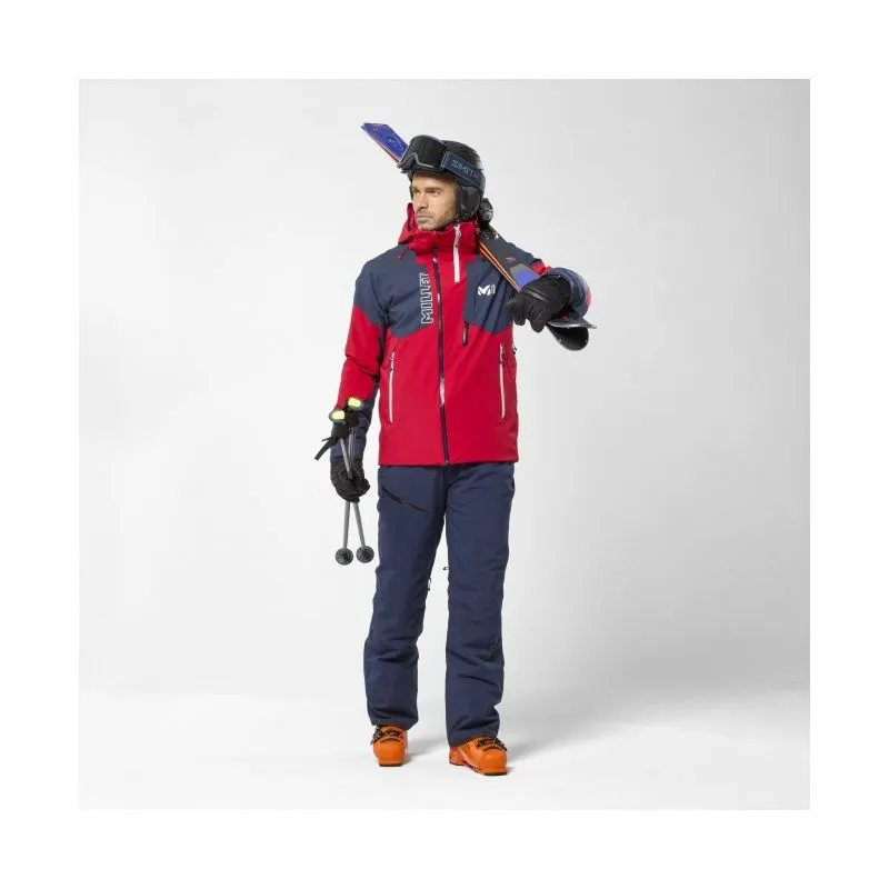 Giacca da sci Millet Snowbasin (Red/Saphir) uomo