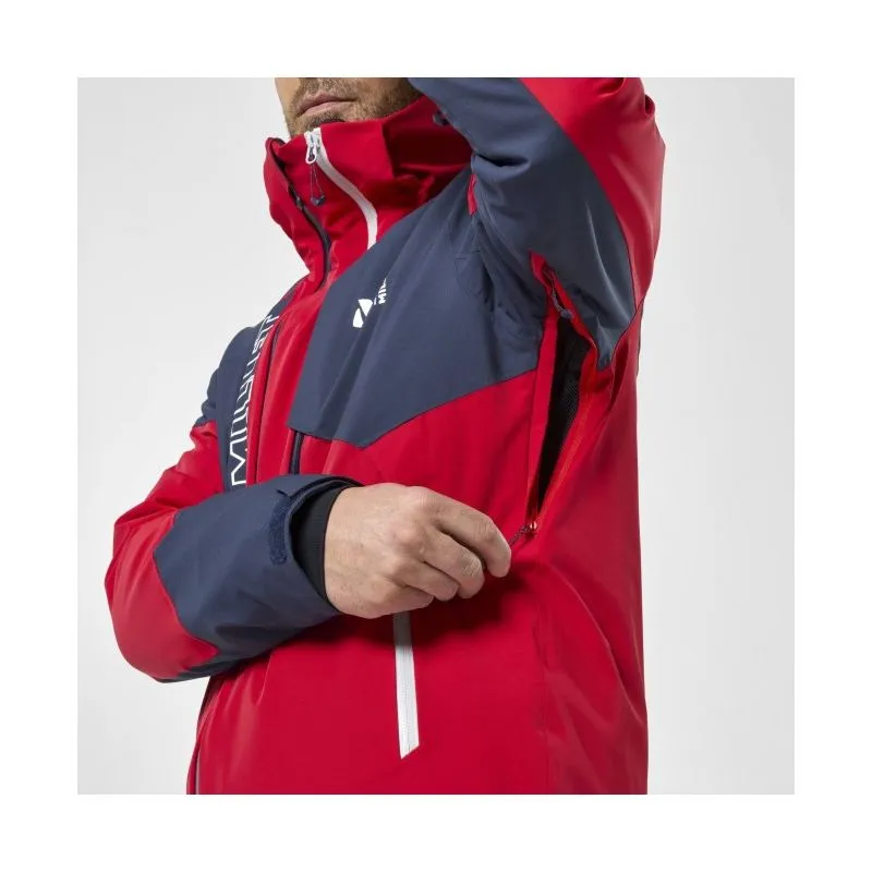 Giacca da sci Millet Snowbasin (Red/Saphir) uomo