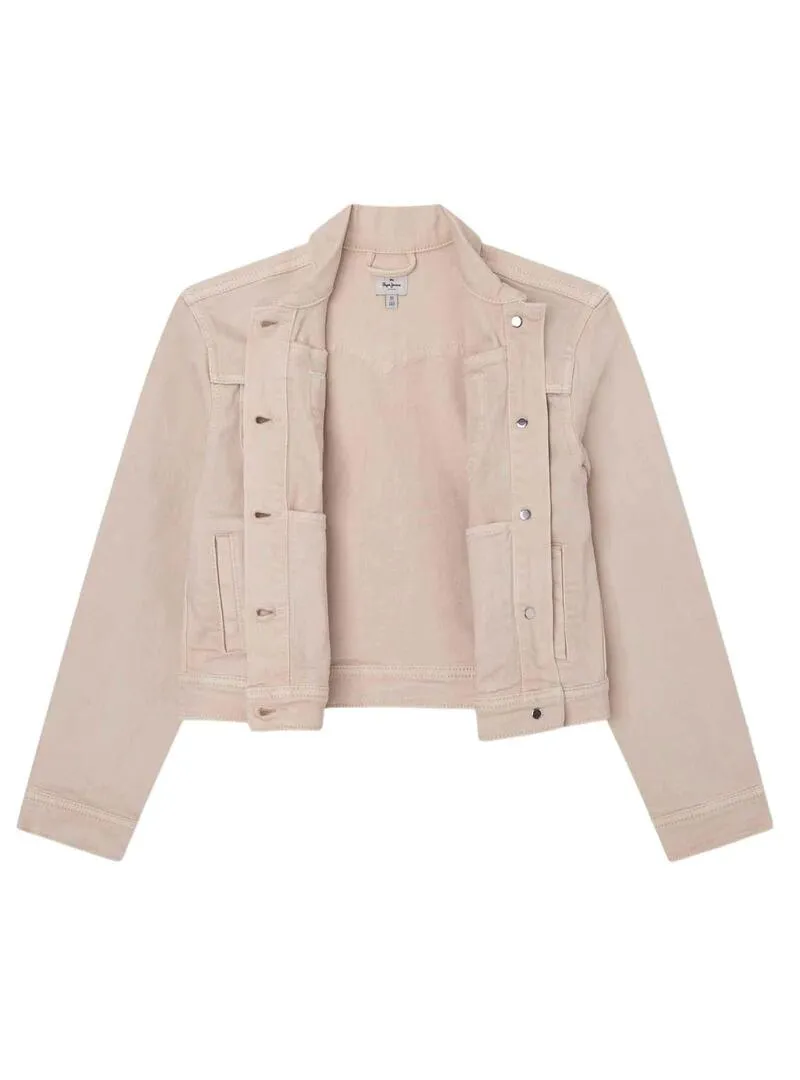Giacca Pepe Jeans Bina Rosa per Bambina