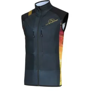 Gilet senza maniche da uomo La Sportiva Stratos V Racing Vest (Nero/Giallo)