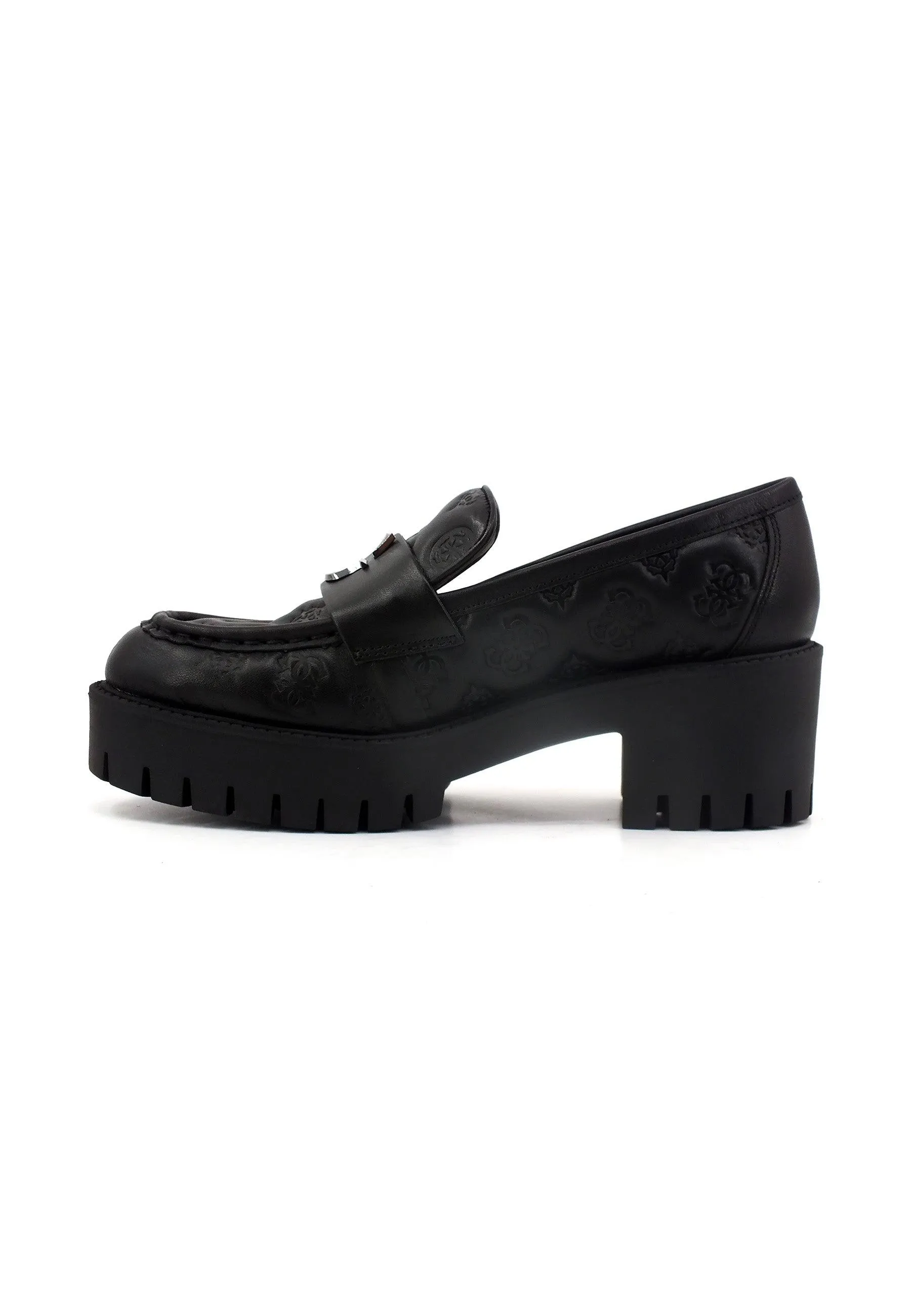 GUESS Mocassino Tacco Donna Black FL8WNYLEA14