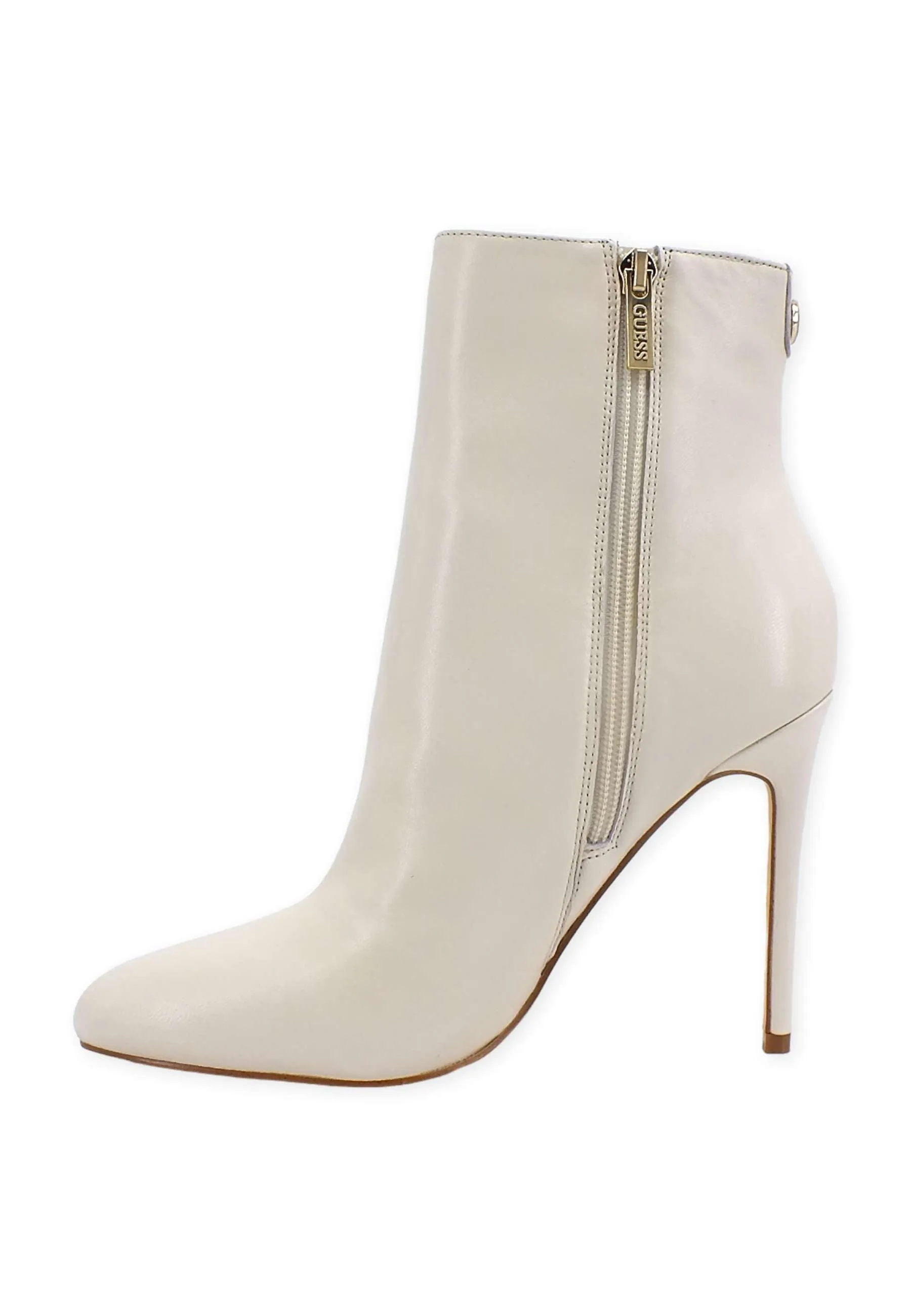 GUESS Stivaletto Tacco Spillo Donna Cream FL8RDILEA10