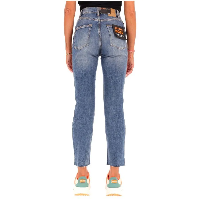 Jeans Ada sfrangiato slim fit 