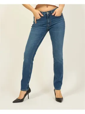 Jeans donna Boss elasticizzato con abrasioni