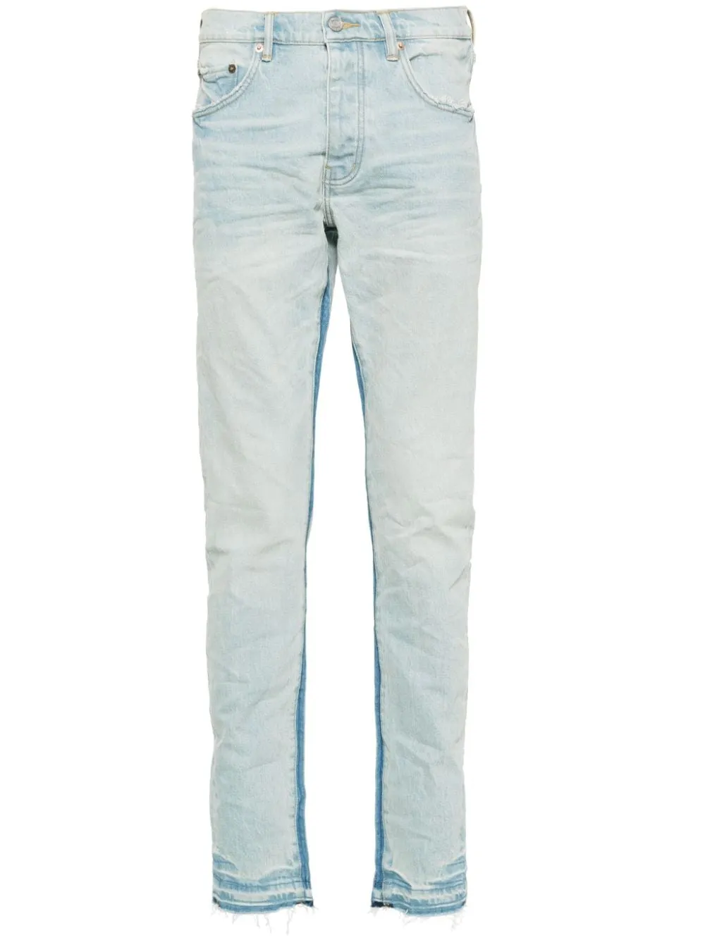 Jeans skinny in blu - uomo