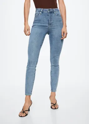 Jeans skinny vita alta