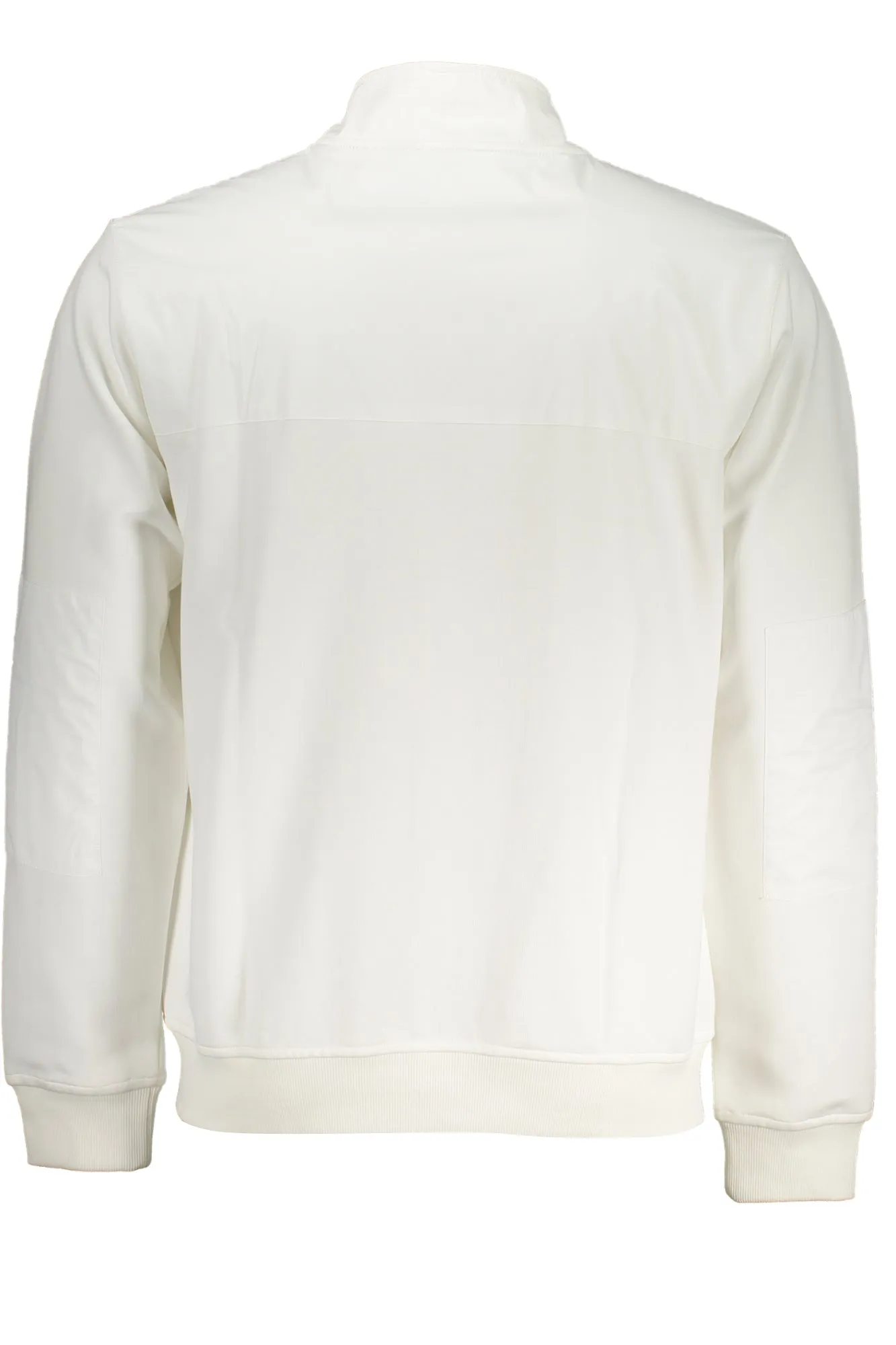 K-WAY FELPA CON ZIP UOMO BIANCO