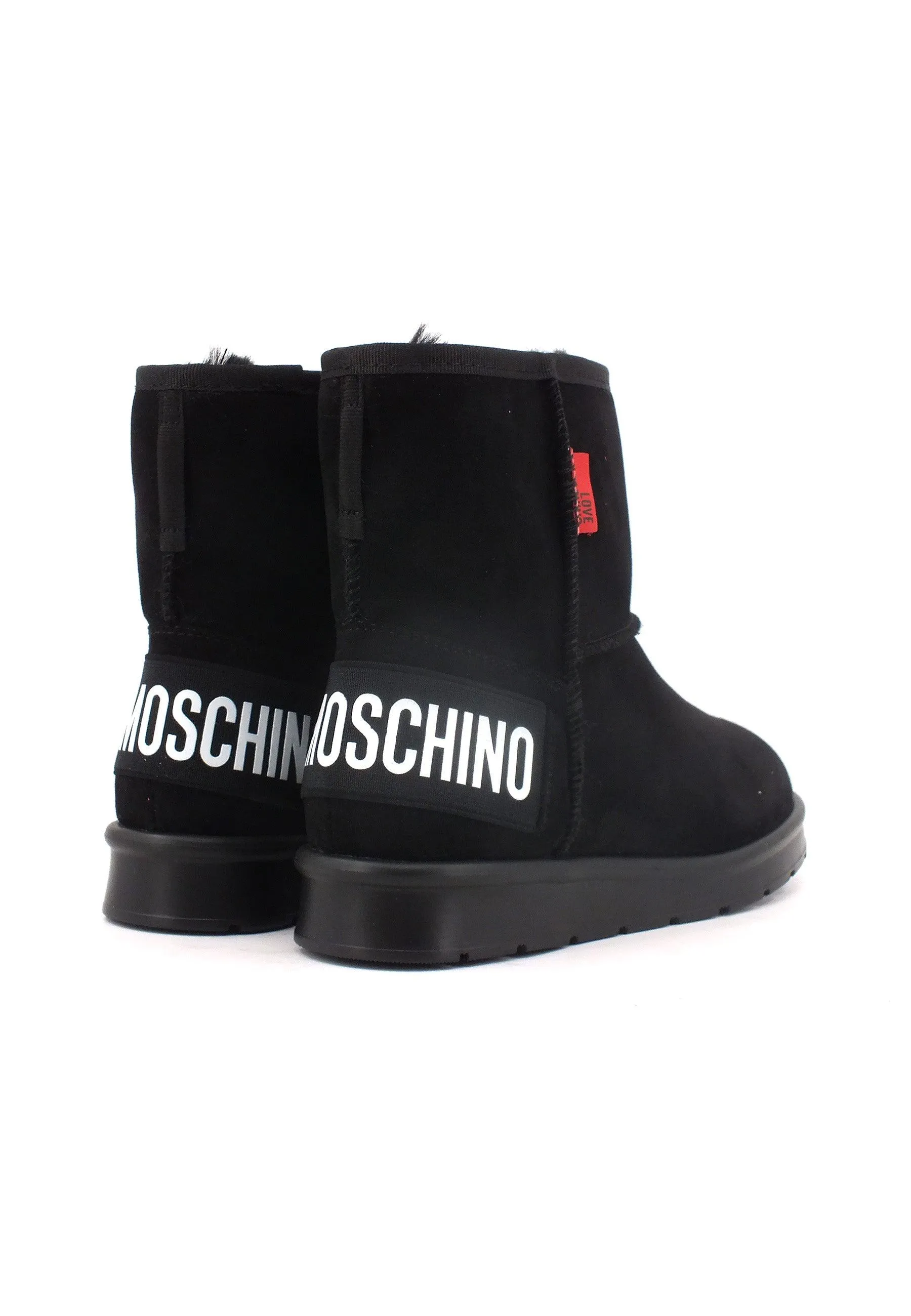 LOVE MOSCHINO Stivaletto Pelo Donna Nero JA24423H0HJA5000