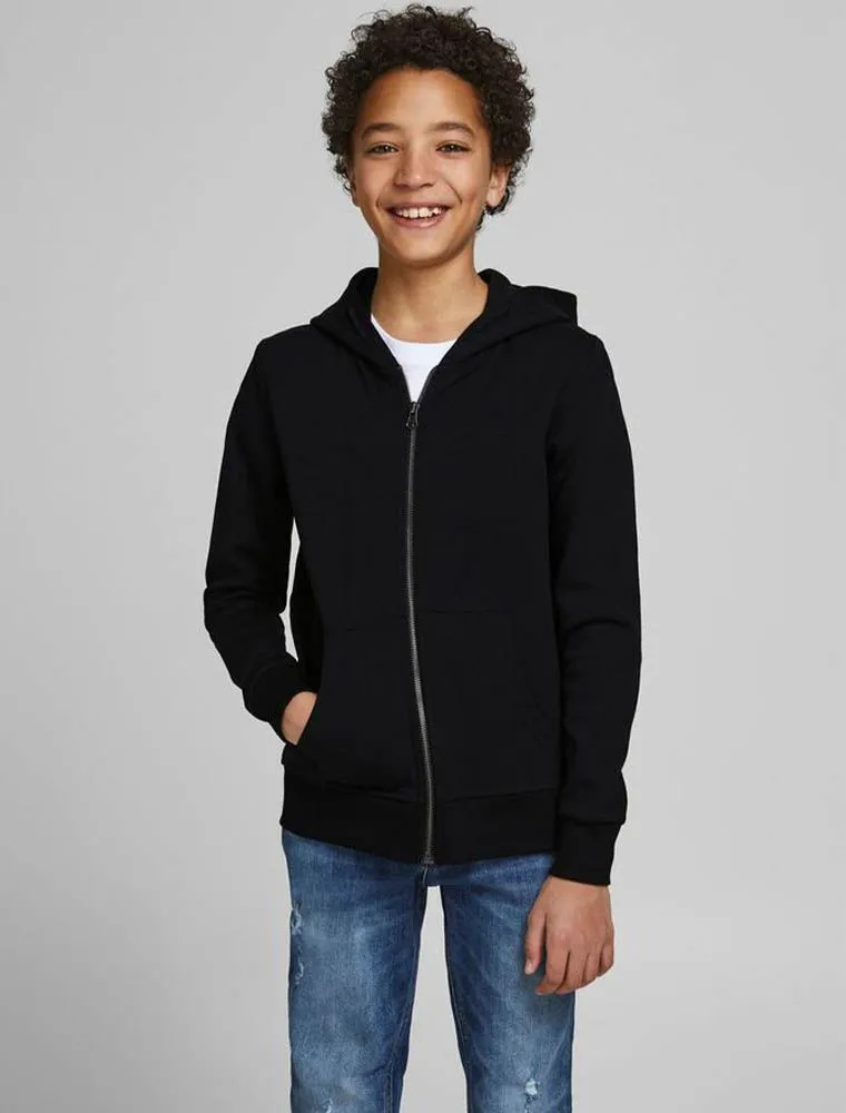 Maglia In Felpa Aperta Jack & Jones - Black