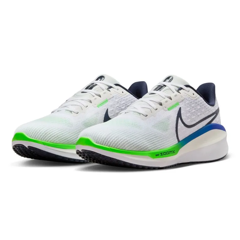 Nike Vomero 17 Bianco Thunder Blue - Scarpe Running Uomo