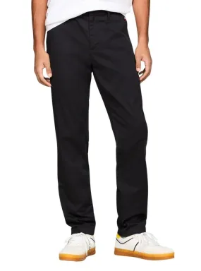 Pantaloni cinesi Tommy Jeans Austin neri per uomo