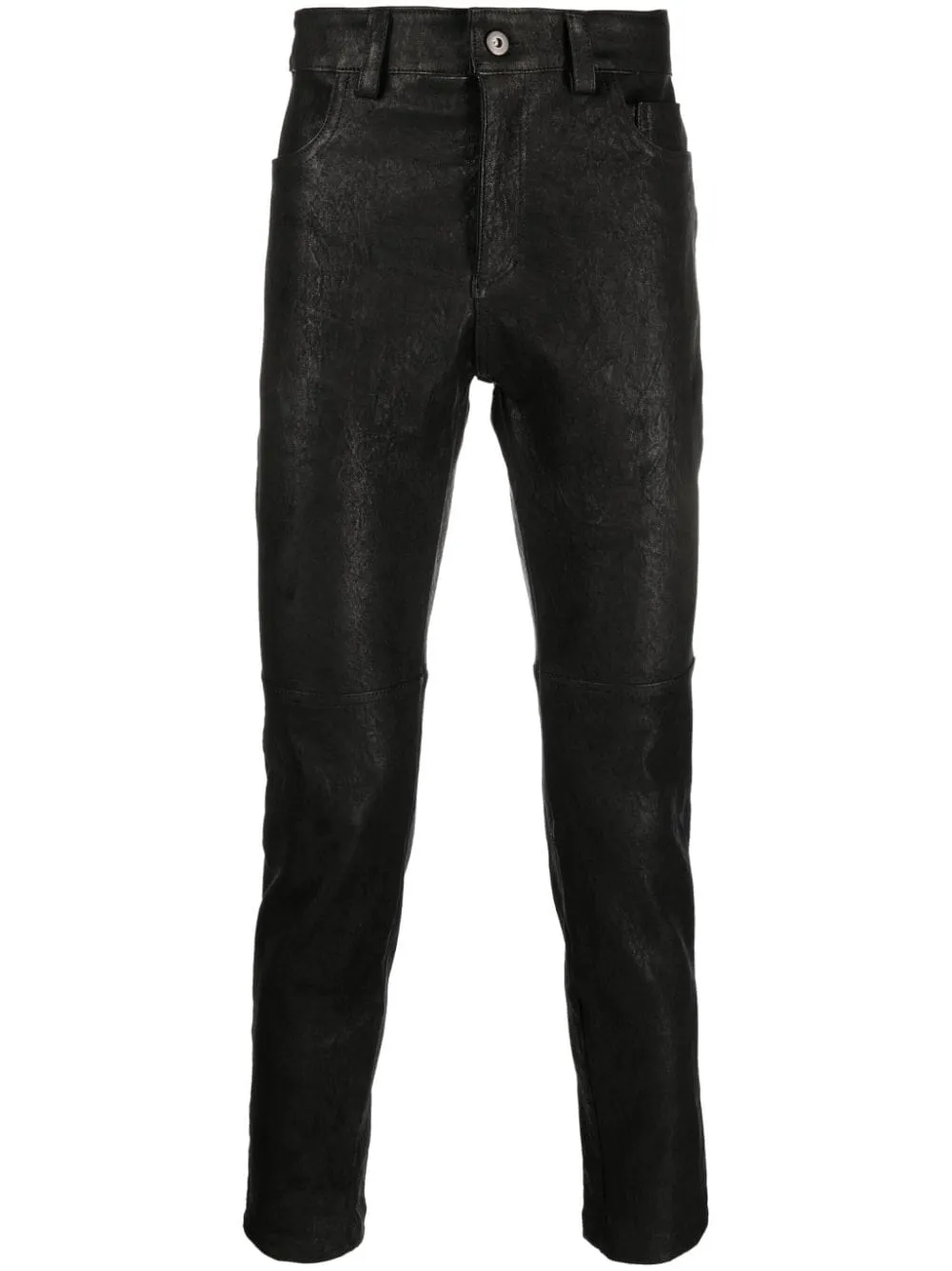 Pantaloni skinny in nero - uomo