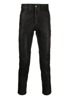 Pantaloni skinny in nero - uomo