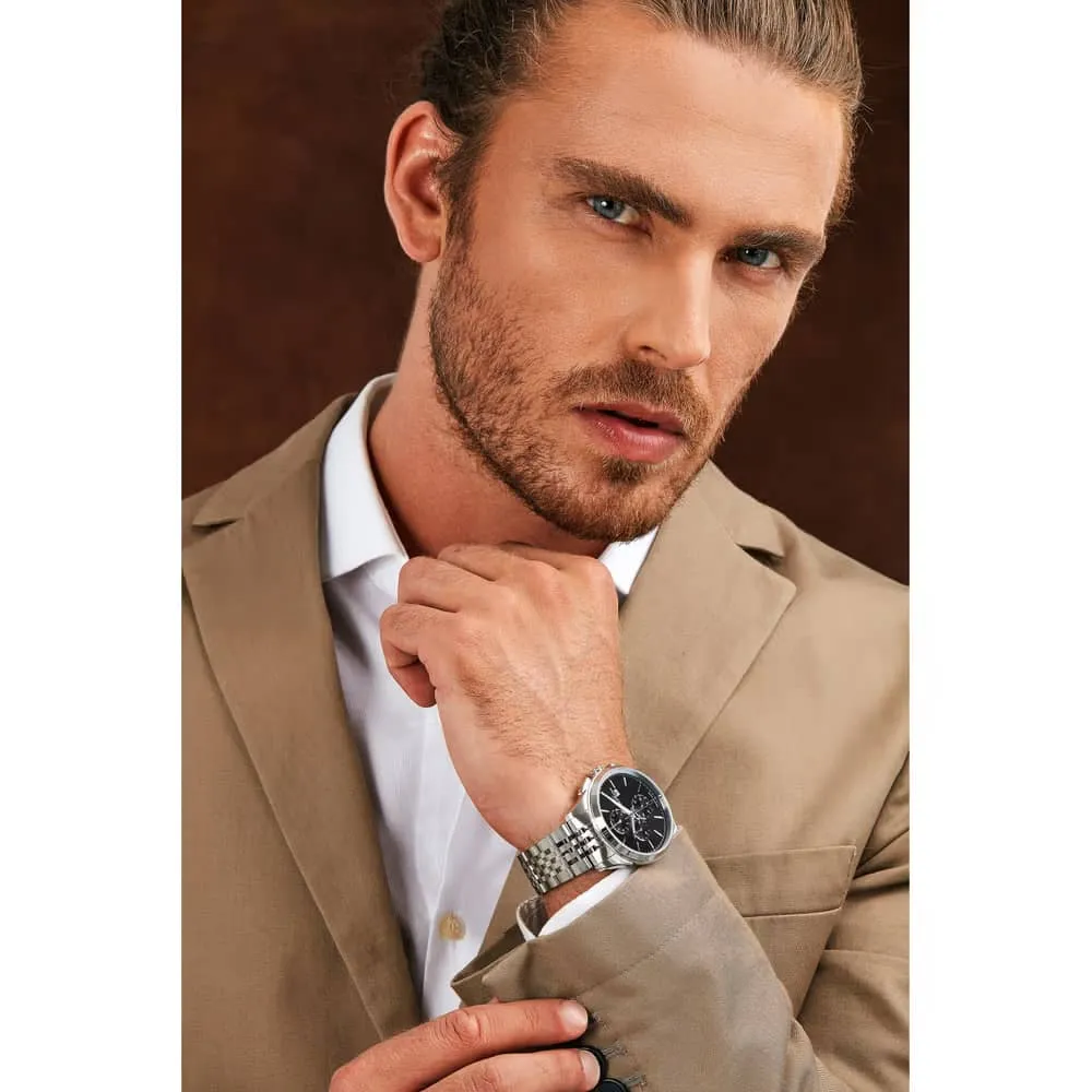 Philip Watch Uomo Cronografo Nero Roma R8273217001