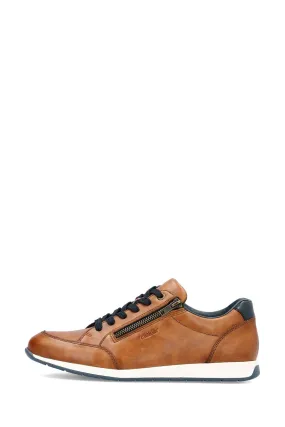 Rieker Uomo - Scarpe da ginnastica con zip