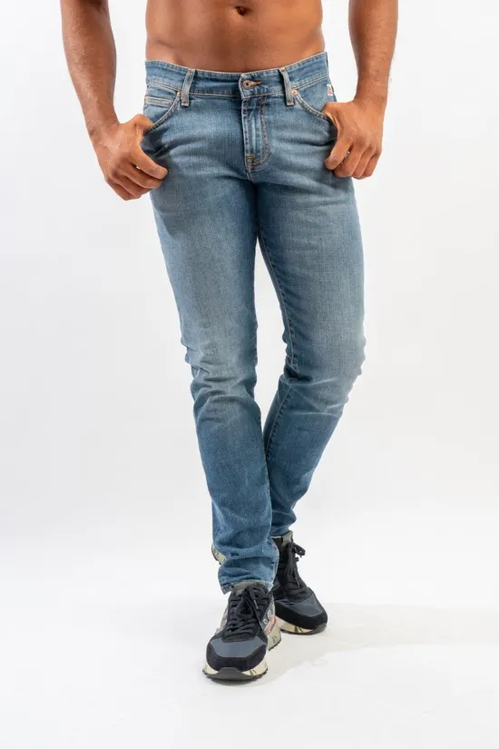 ROY ROGERS 517 D021 DENIM ELAST RRU075D0210028