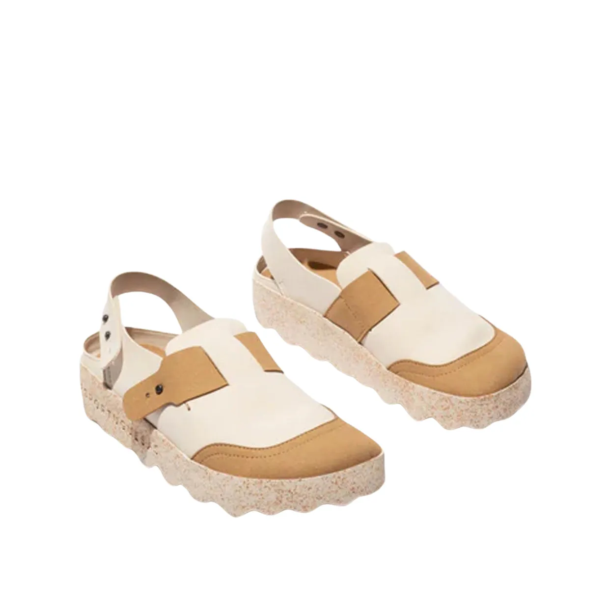 Sandali Donna Asportuguesas Strappy Mules Cute Beige / Sabbia