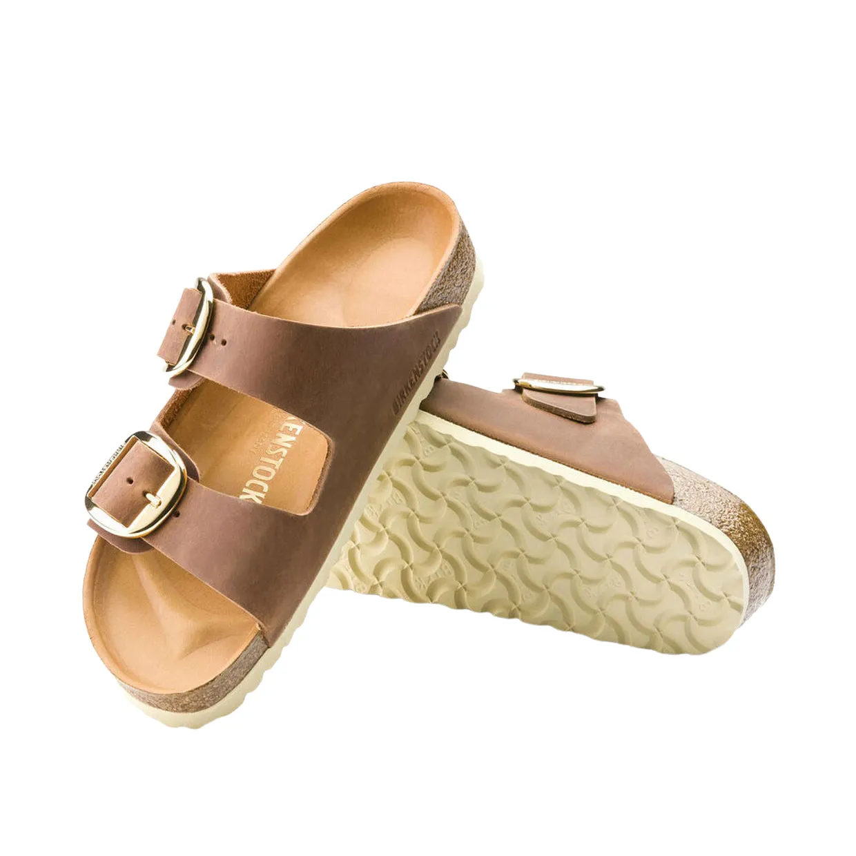 Sandali Donna Birkenstock Arizona Big Buckle Marrone