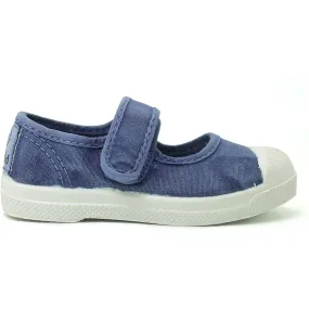 Scarpe in Tela NATURAL WORLD Bambino mercedes Blu