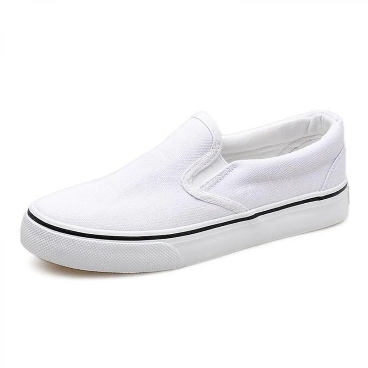 Scarpe vulcanizzate da donna alla moda Scarpe casual Appartamenti Mocassini in tela Uni Autunno Primavera Nuovo Slip superficial