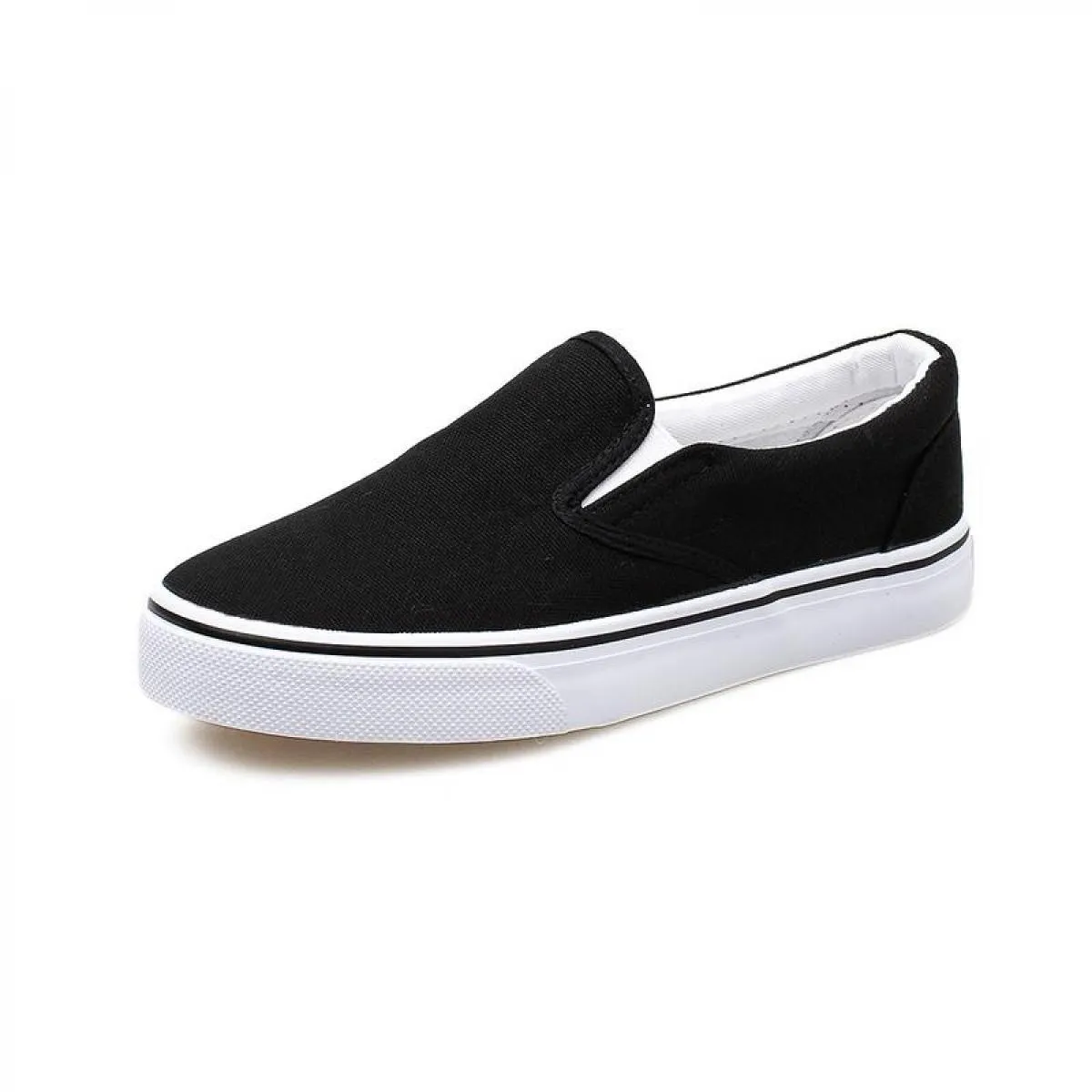 Scarpe vulcanizzate da donna alla moda Scarpe casual Appartamenti Mocassini in tela Uni Autunno Primavera Nuovo Slip superficial