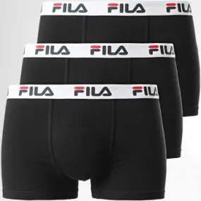 Set di 3 boxer neri FU5016