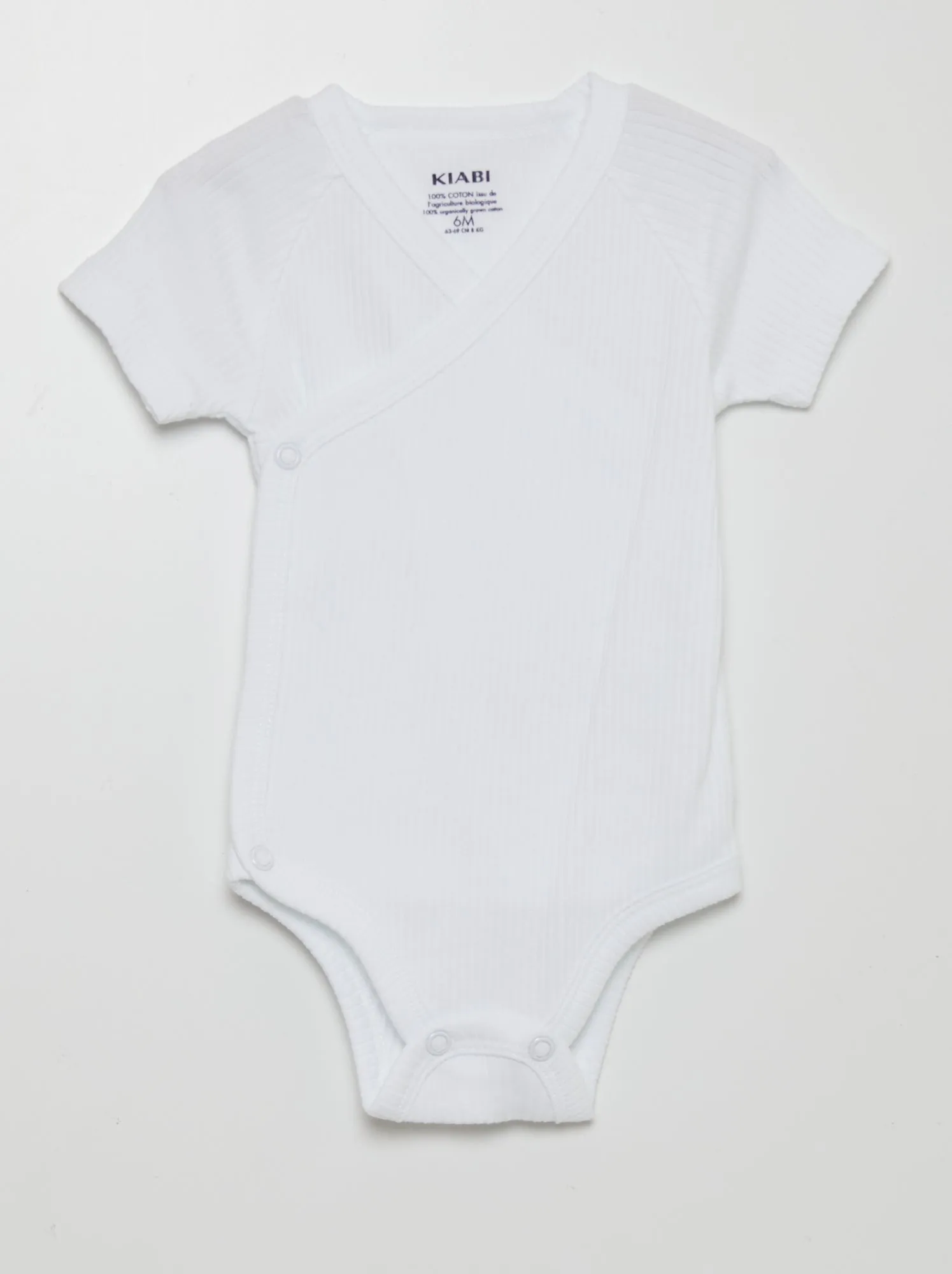 Set tutina + body + bavaglino - 3 pezzi - BIANCO