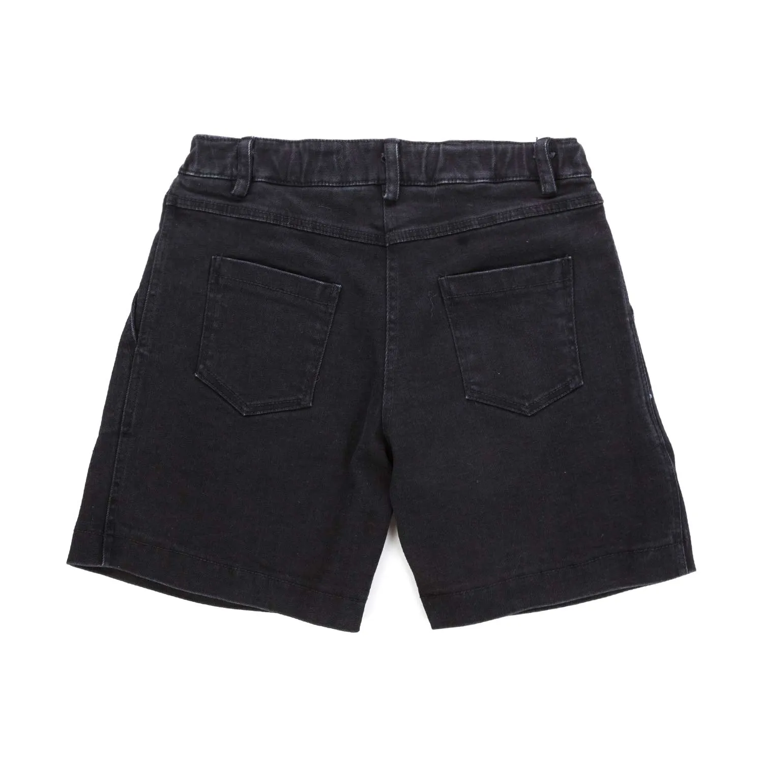 Shorts Neri Denim Bambina Teen