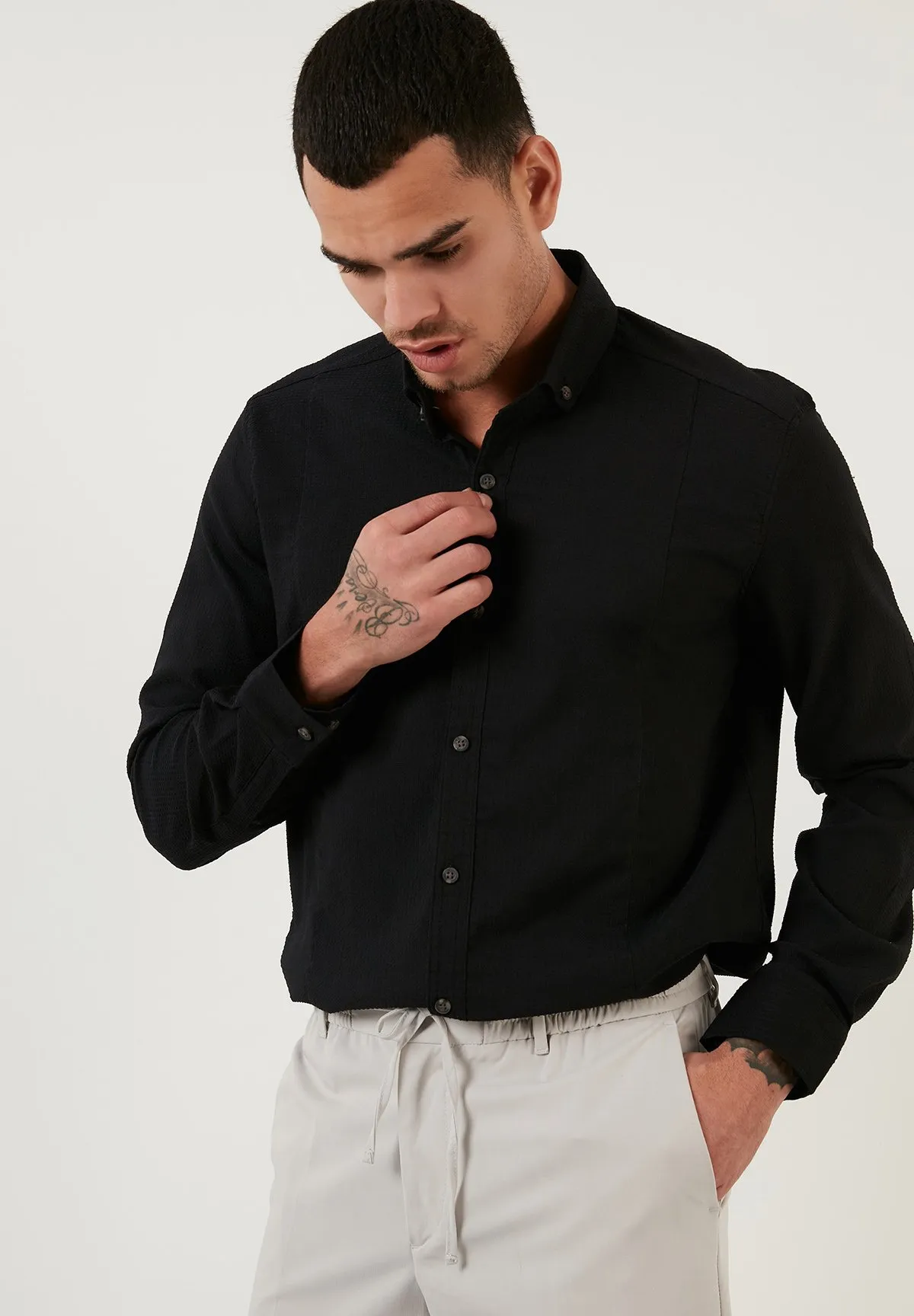 SLIM FIT - Camicia