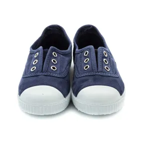 Sneaker Unisex In Tela Blu Baby E Teen