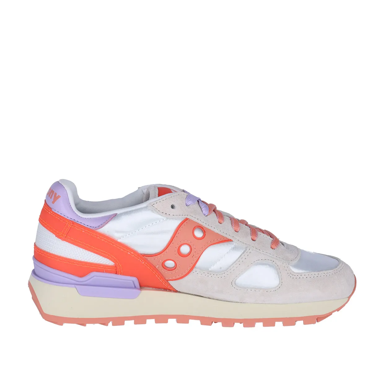 Sneakers Donna Saucony Shadow Original Argento / Rosa