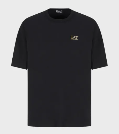 T-shirt EA7 Emporio Armani 3RPT12 0208 Nero Oro