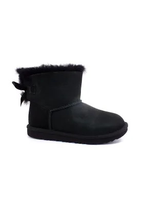 UGG Mini Bailey Bow II Stivaletto Bimbo Black K1017397