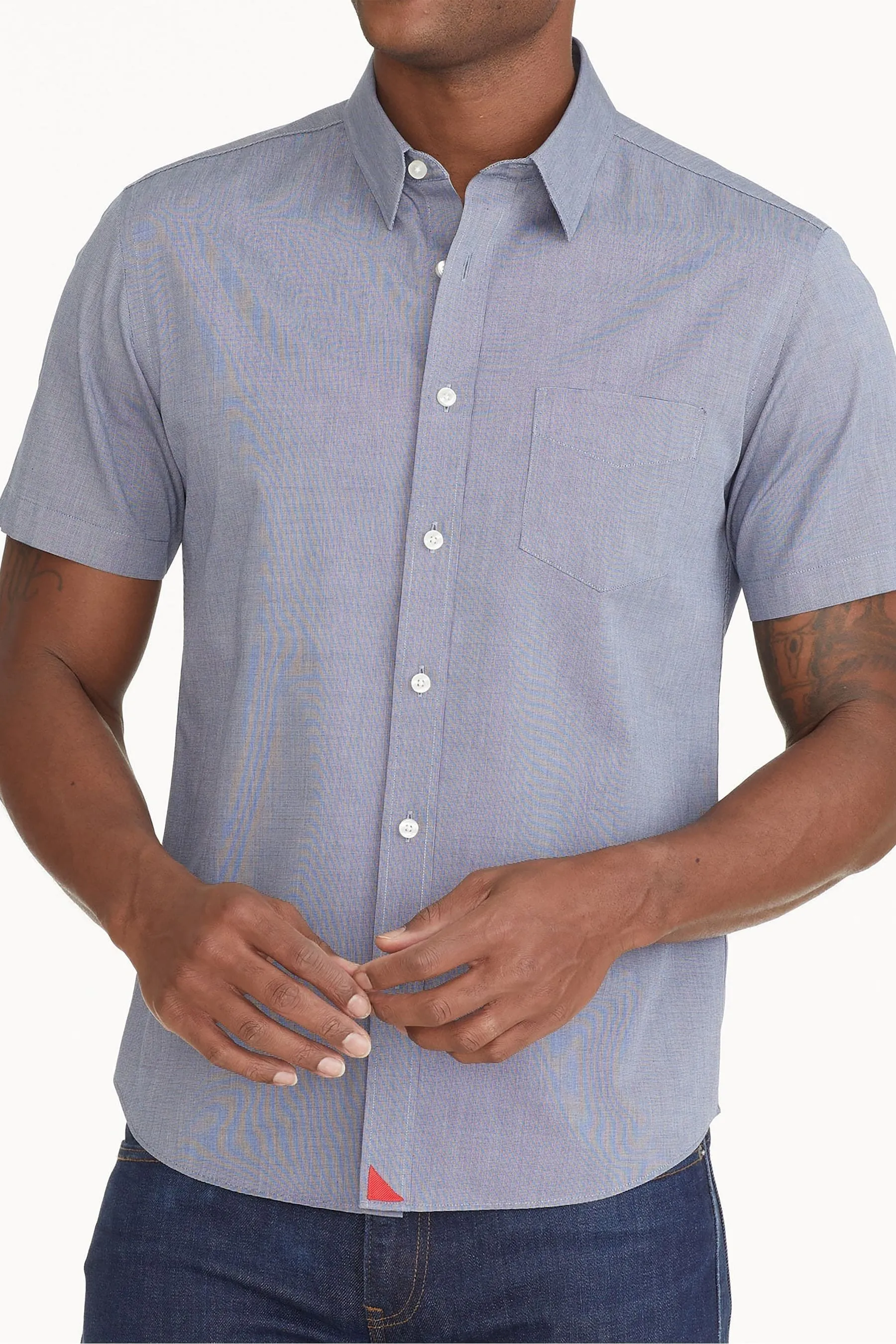 UNTUCKit - Camicia a maniche corte con scritta 